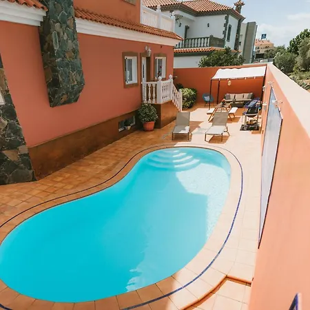 Villa Morada Sonneland Con Piscina Privada Climatizada Maspalomas  Exterior photo